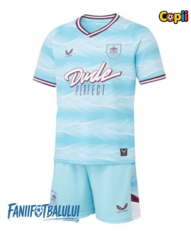 Burnley Echipament de Fotbal Replică 2025-26 Copii Deplasare (+ Șorturi)